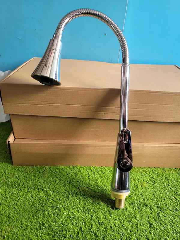 VÒI CHÉN LÒ XO LOA KÈN -XOAY 360 ĐỘ - INOX 304-- VÒI RỬA CHÉN BÁT voinuoc 7