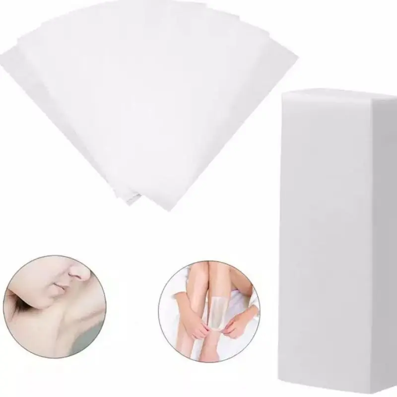 100Pcs Kertas Strip Waxing Penghilang Bulu