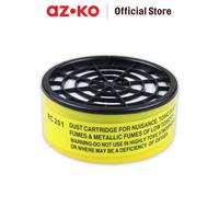 Gambar AZKO Krisbow Filter Debu Dan Asap Untuk Masker Respirator Saringan Udara Filter Masker Respirator Pelindung Pernapasan Safety dari AZKO ID Kota Administrasi Jakarta Pusat 1 Tokopedia