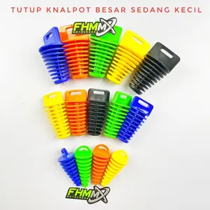Tutup knalpot universal kecil sedang besar