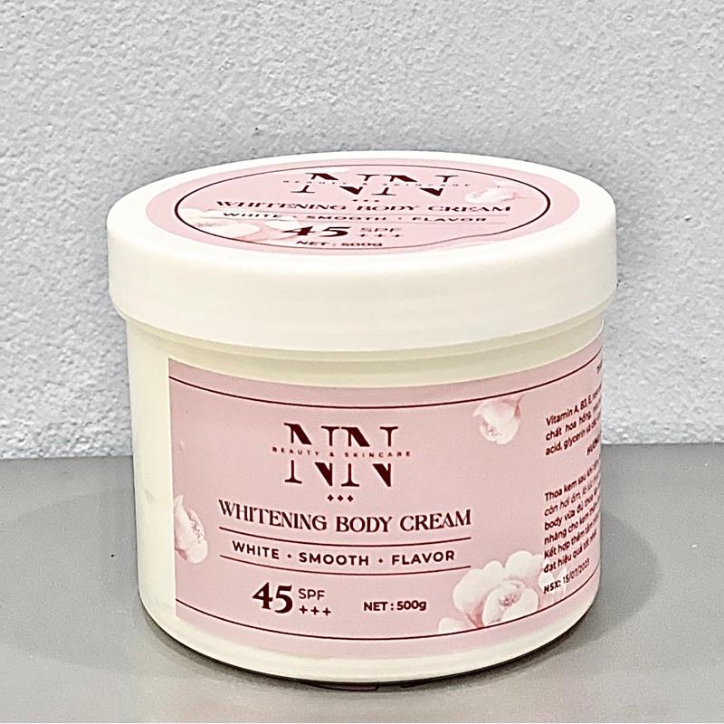 Whitening Body Cream sữa - Kem Dưỡng Da Body (500g) lotion duong trang body ủ trắng body