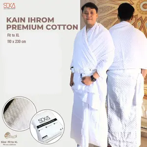 SOKA Kain Ihrom PREMIUM Cotton Dewasa Fit to XL