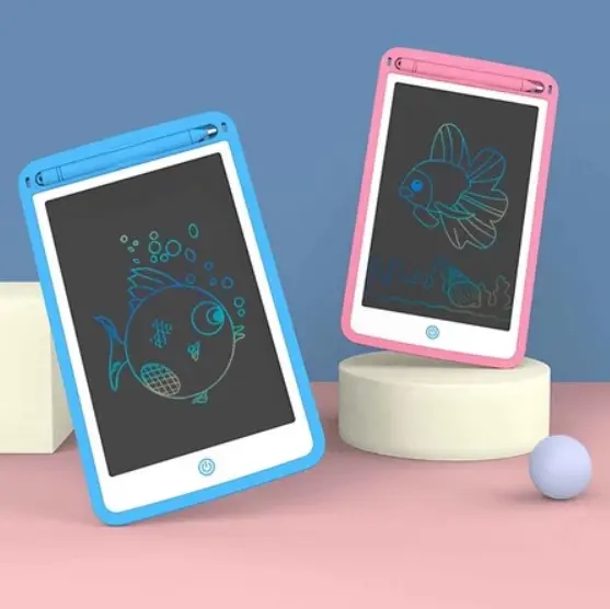 Bảng Vẽ Điện Tử 3D Đa Sắc Màu Bảng Viết Vẽ Dành Cho Bé Tự Xóa Được Thông Minh Màn Hình LCD Bút Cảm Ứng