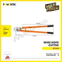 Gambar POWERTEC Wire Rope Cutter / Gunting Kawat Seling 24" 6mm dari megajaya.co.id Kota Administrasi Jakarta Pusat 2 Tokopedia