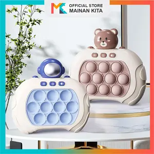 MK402 Mainan Edukatif Anak / Dewasa Pop It Quick Push Bubble Electronic Game Challenge Fidget Toys
