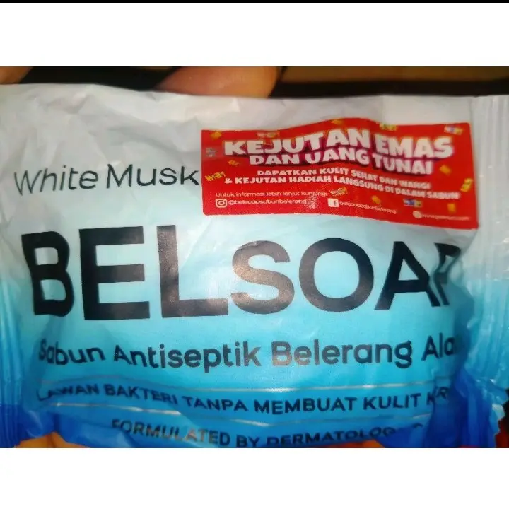 Belsoap Sabun Belerang White Musk 0
