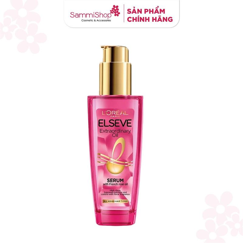  Loreal Dầu dưỡng tóc chiết xuất hoa hồng Elsseve Extraordinary Oil 100ml 