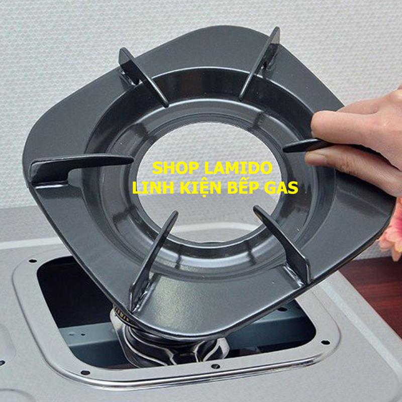 COMBO 2 Kiềng bếp gas RINNAI 6 chân VUÔNG [ LOẠI BẾP INOX, THẾP  ] dùng cho các loai bếp ga dương đơn, đôi  [ PHỤ KIỆN THAY THẾ ]