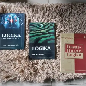 LOGIKA CARA BERPIKIR SEHAT  / LOGIKA Drs.H. Mundiri / DASAR DASAR LOGIKA Soft Cover Psychology