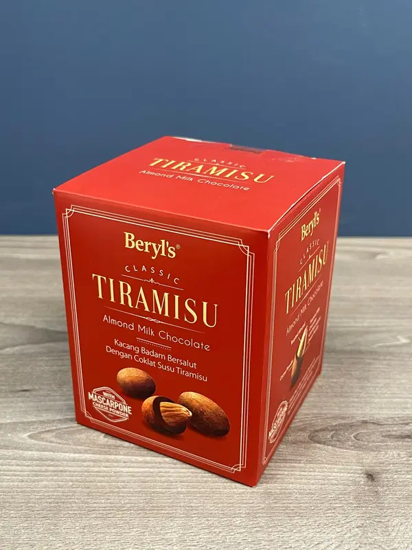 Chocolate Beryl's Tiramisu socola đắng nguyên chất hạnh nhân phô mai mascarpone Snack Sô Cô La Ăn Vặt Thức Ăn Food Dâu 6