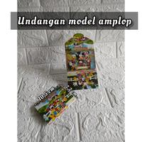 Gambar Undangan ulang tahun lipat model amplop - - dari Anugrah Plastik_NEW Kota Surabaya 1 Tokopedia