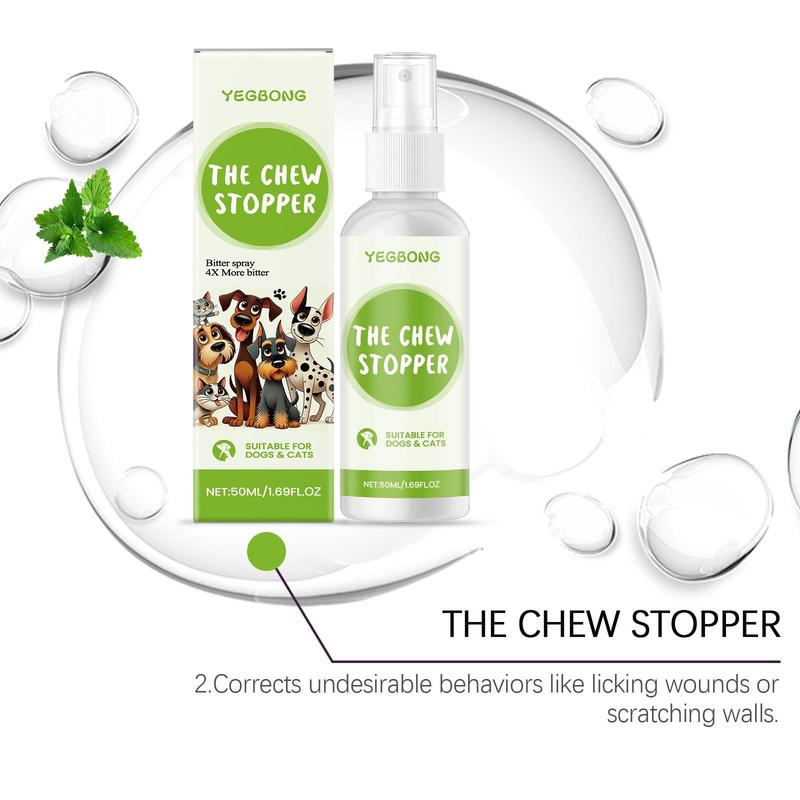 Pet Anti-chew Spray, 1 Count Furniture Protective Cat Dog Anti-bite Aid Training Bitter Spray, Pet Training & Behaviour Aids, Dog & Cat Accessories 4