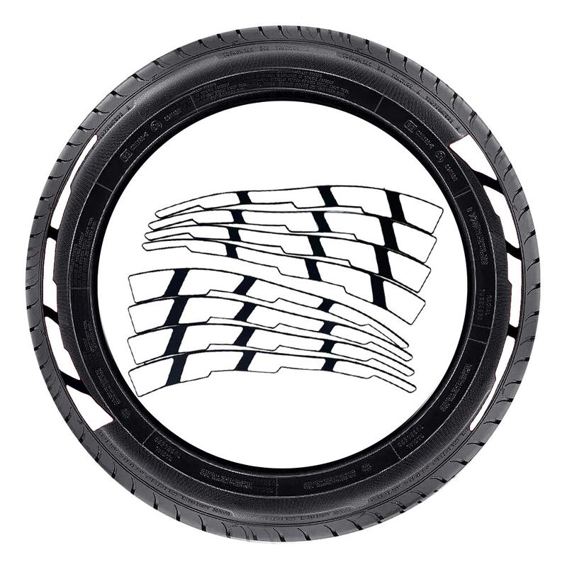 Product Introduction of Falken 3D Siamese Tire Letter Stickers Car Wheels Rubber Decorative Sticker [ In Stock ] 9