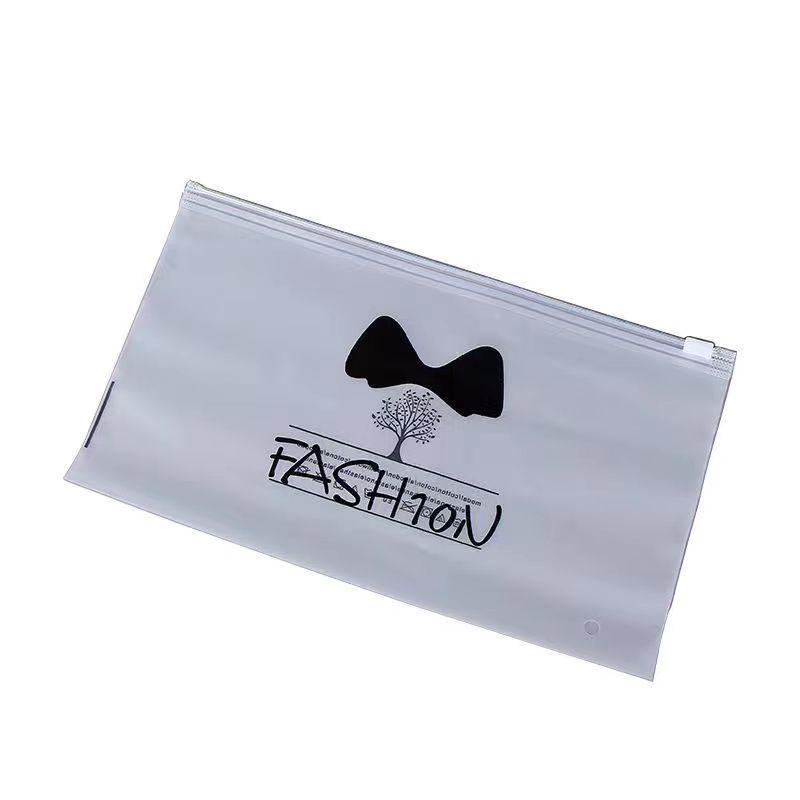 TAS PENYIMPANAN ZIPLOCK TRANSPARAN MOTIF FASHION / KANTONG TRAVEL SERBAGUNA / TAS ORGANIZER TRAVEL / TAS KOSMETIK