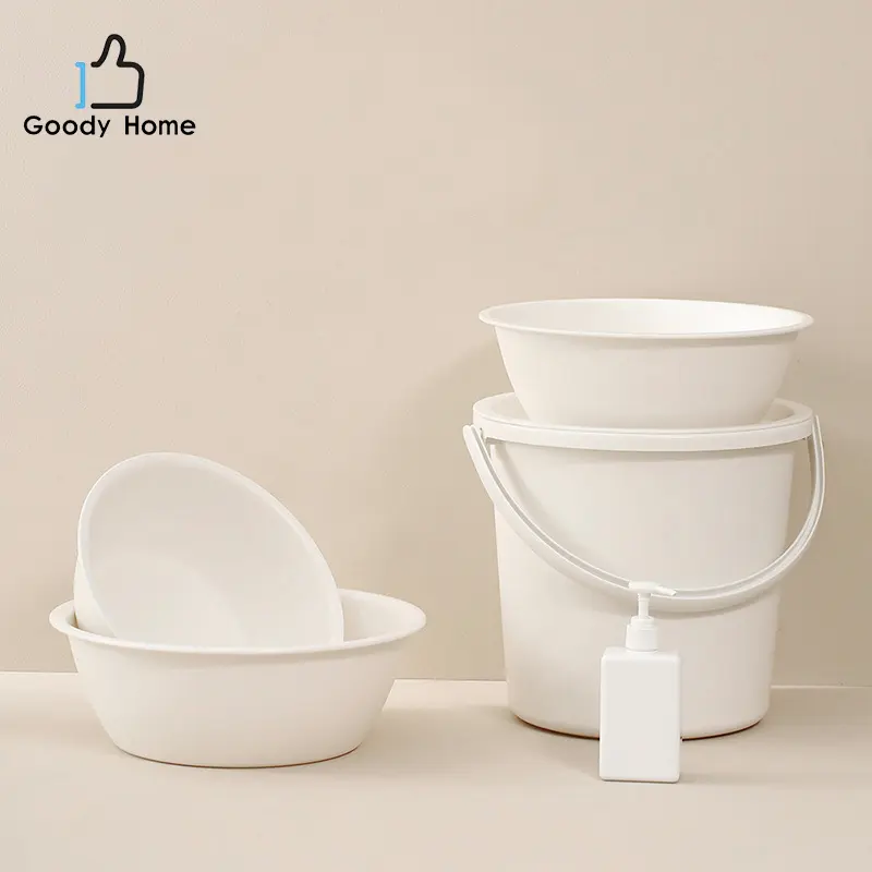 [COD] Goody Home กะละมังพลาสติก ถังน้ำพลาสติก ใส่ของเหลว หรือเก็บของใช้ต่าง ๆ