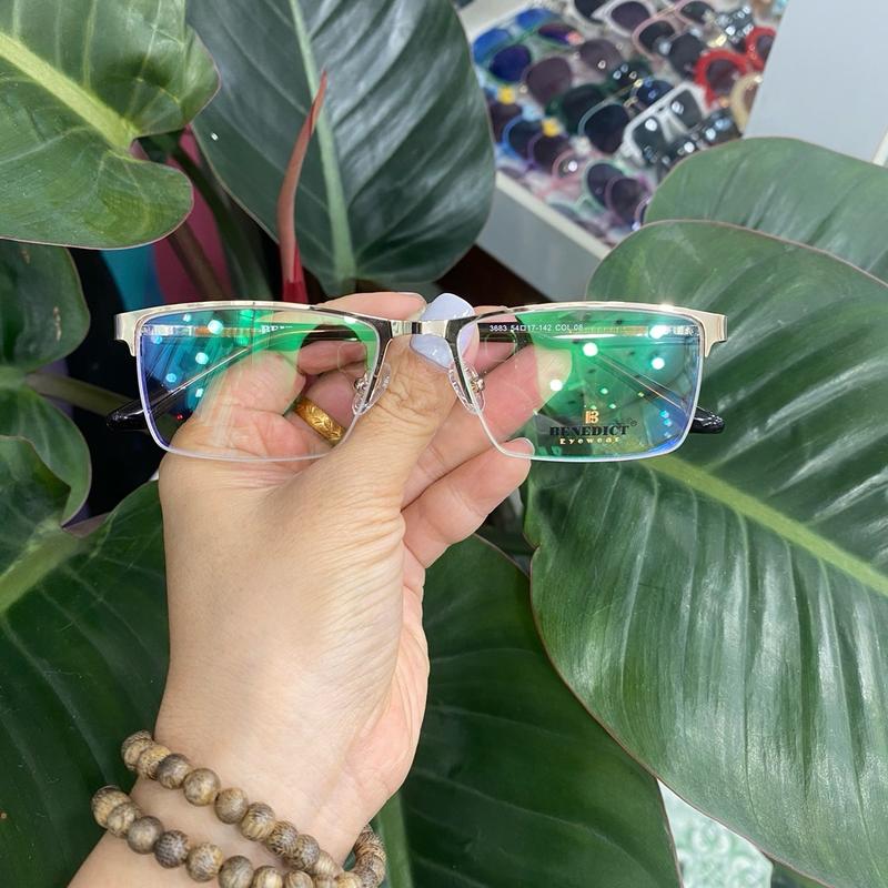 Gọng kính nam nửa viền Mắt Kính Kính Mắt