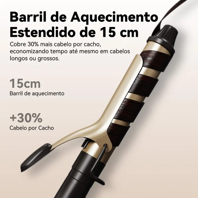GOKOCO 3 Em 1 multifuncional paramodelar Modelador de cabelo Aparelho Cabelo liso Cachos curtos e grandese ondulados - 6