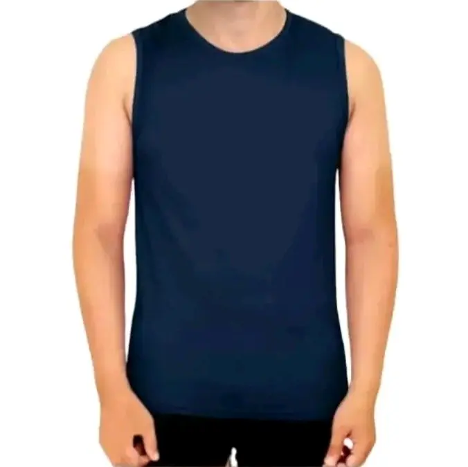 PAKET !!! 3 PCS !!! KAOS YUKENSI POLOS PRIA DEWASA Katun Singlet Hitam Cowok Santai Oblong Putih
