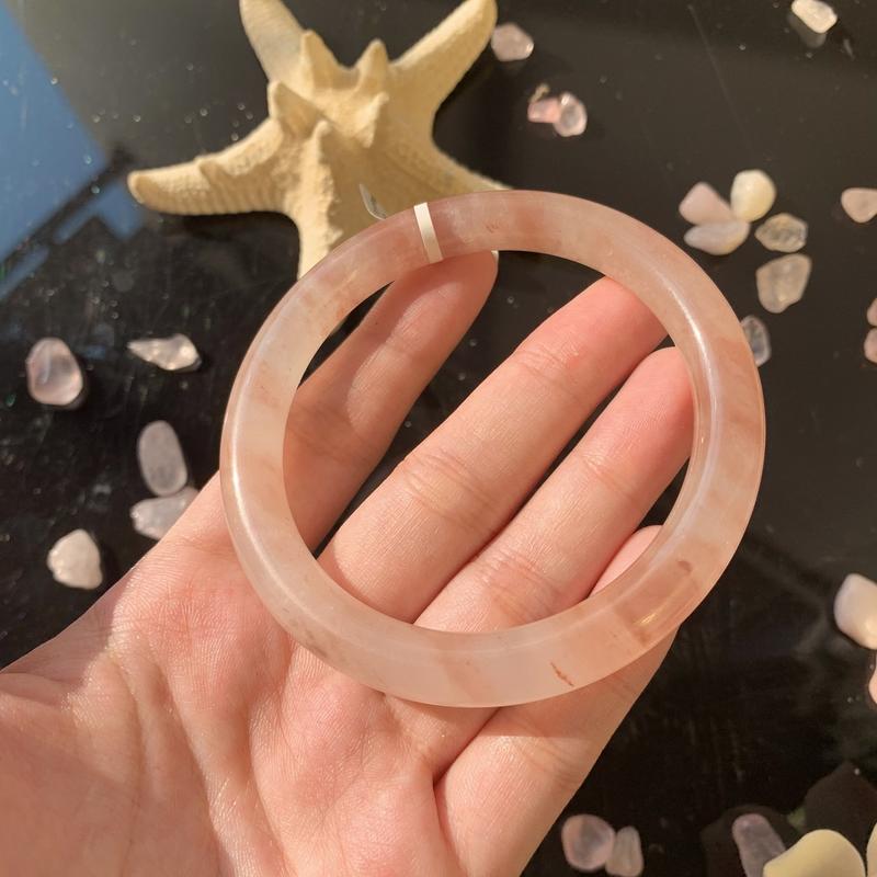 Vòng Tay Bản Ng0c Tân Cương Hoa Anh Đào  - Phong Thủy Tây Tạng - Tất cả các mệnh