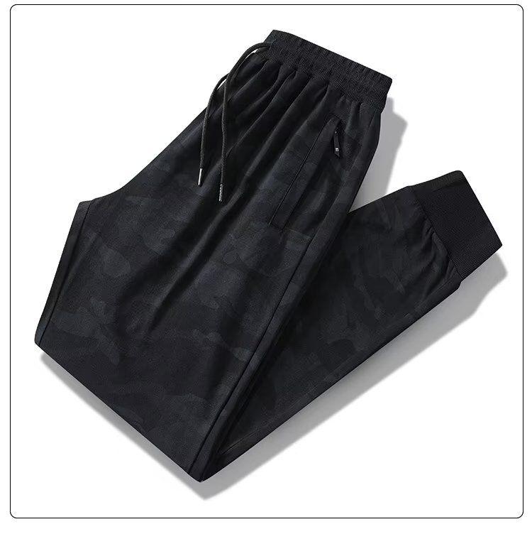 Product Introduction of Bộ Đồ Thể Thao Đi Chơi Cho Nam, Bộ Sưu Tập Mùa Xuân Và Mùa Thu, Ngoại Cỡ, Áo Len Rằn Ri, Bộ Đồ Chạy Bộ, Quần Rằn Ri Trẻ Trung, Bộ Đồ Hai Mảnh 8