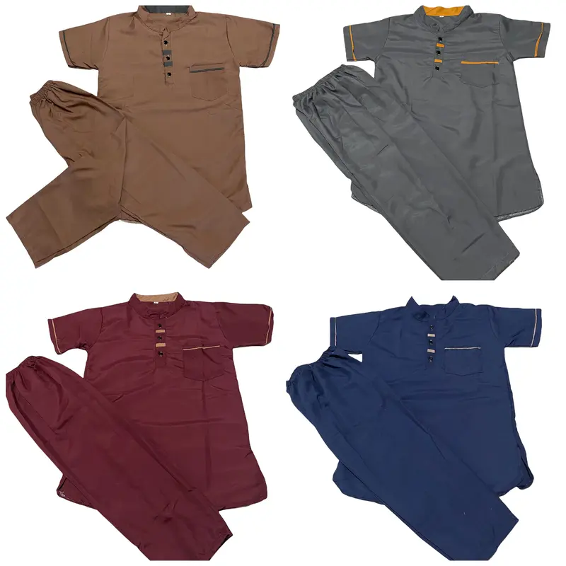 KOKO KURTA ANAK USIA 1-10 TAHUN 65RIBU DAPAT 3 SET VARIASI KANCING MLXL 81012 1