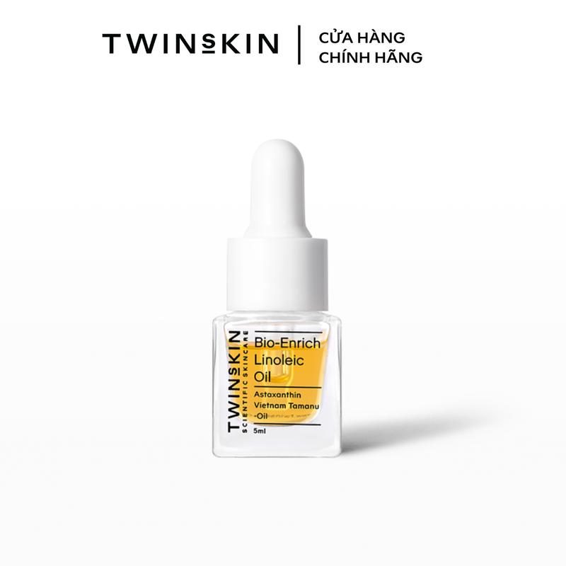 Dầu dưỡng chăm sóc cho da dầu, mụn  TWINS SKIN Bio-enrich Linoleic Acid Oil Travel size 5ml