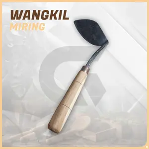 Wangkil miring  Gratul  alat pembersih rumput pacul kecil Gathul Baja Asli Wangkil Miring Cangkul Mini