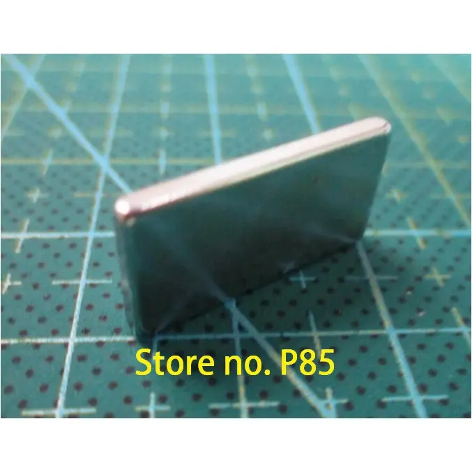 1pcs Magnet Putih Neodymium persegi panjang 20x10x2mm N35 Super kuat panjang 2CM lebar 1cm tebal 2mm