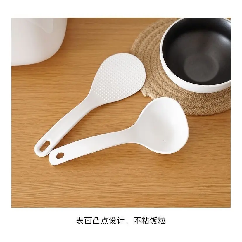 Set 2 muôi (xới cơm + múc canh) nhựa chống dính, chịu nhiệt an toàn cho sức khỏe