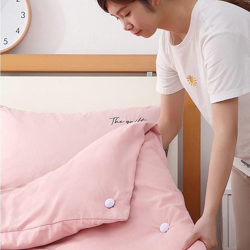 4Pcs Mushroom Quilt Holder Non-Slip Clip Blanket Plastic Soft Needle Pack One Key To Unlock Clip Bed Sheet Fixer Home finding Store 3