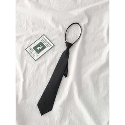 Cà vạt thắt sẵn nam nữ học sinh sinh viên kỉ yếu Hàn Quốc chiều dài 40cm