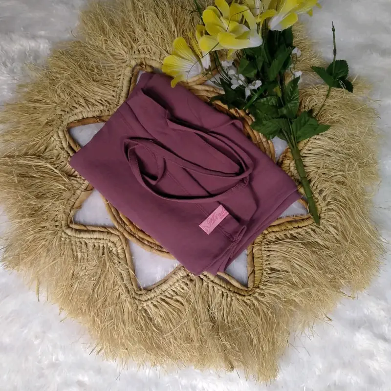Hijab bergo maryam Crinkle airflow  jumbo XXL 5
