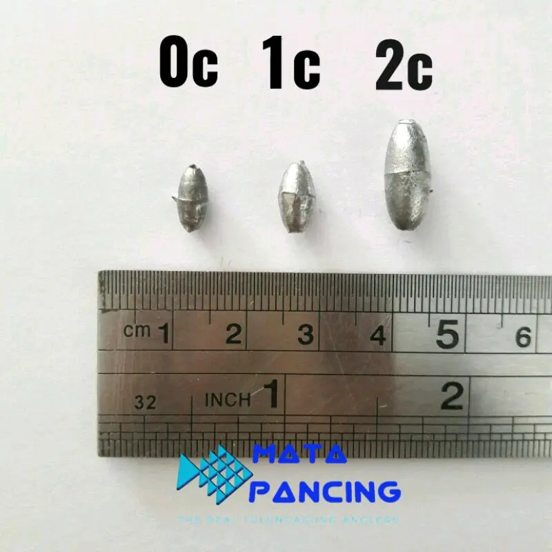 100pcs per bungkus pemberat timah rahayu sebagai timah pancing timah pancing isi 100 cocok untuk mancing tegek maupun dasaran 4
