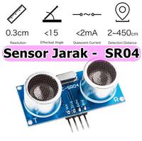 Gambar Kit Sensor Ultrasonic Module Pengukur Jarak Akurat Range Sensor HC-SR04 Pendeteksi Maling Bel Otomatis dari SINAR CERIA ELEKTONIK Kota Serang 1 Tokopedia