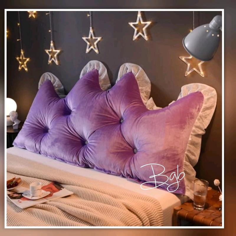 BGB BANTAL SANDARAN HEADBOARD CROWN DIAMOND Dekorasi 2