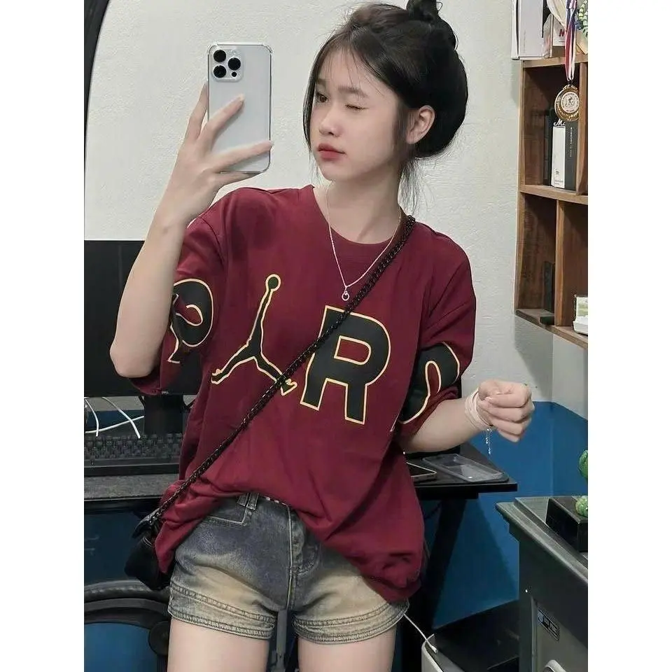 Áo Phông Parriss 2 màu đỏ-đen,Vải Cotton Co Dãn, Mềm Mịn, Thoáng Mát - Size S/M/L/XL