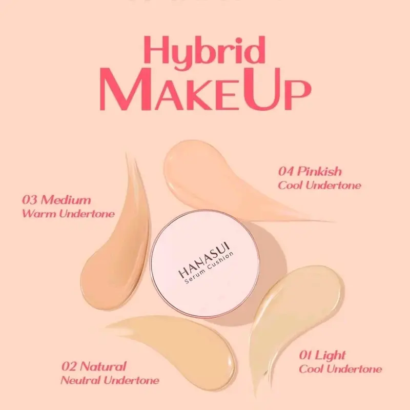 Cushion Hanasui Medium Coverage Wajah 1