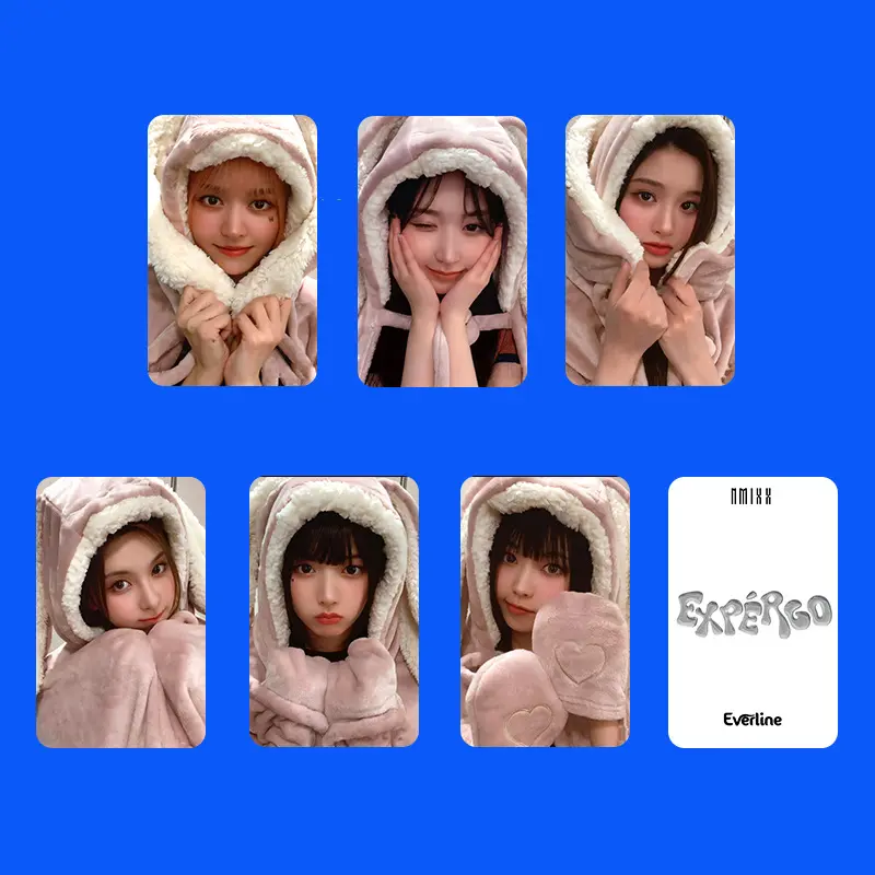 NMIXX EVERLINE3.0 PhotoCards EL3.0 Lomo Card Album EXPERGO Photo
