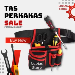 Tas Perkakas Peralatan Tukang Tas Sabuk Pinggang Penyimpanan