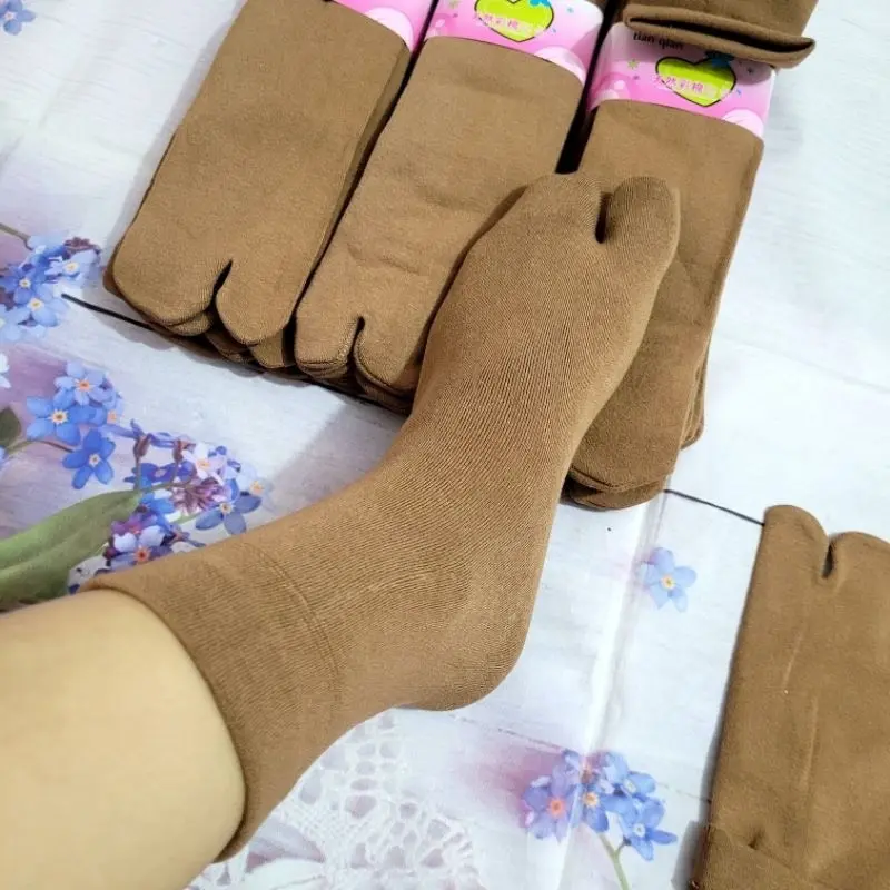 SET 5 ĐÔI Tất Vớ Nữ- tât vớ Lót Nỉ -Tất Vớ Giữ Nhiệt Nữ Có Lớp Nhung Siêu Ấm Áp Cho Mùa Đông Lạnh 5