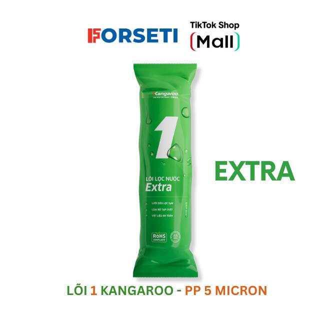 Lõi Lọc Nước Số 1 Kangaroo PP 5 Micron - Loại bỏ chất bẩn có kích thước trên 5 micron và tăng tuổi thọ các lõi tiếp theo