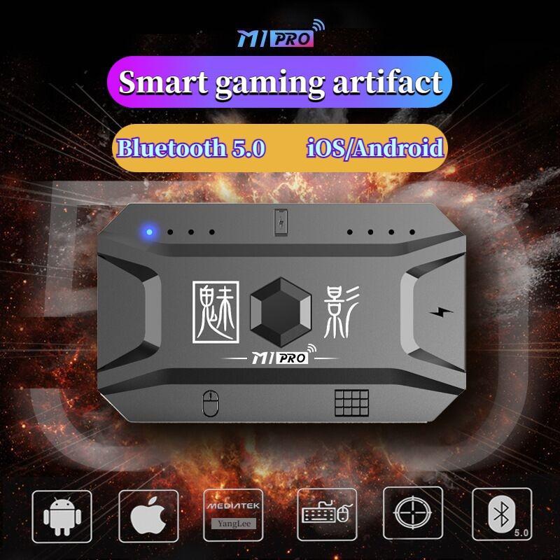 MEIYING M1 PRO - Bộ chuyển đổi chơi game PUBG Mobile, Free Fire, COD giá rẻ tốt .n.h.ấ.t. Combo bộ chuyển đổi game Meiying Bluetooth(Chỉ hỗ trợ hệ thống IOS dưới 13.4/Chung cho Android)