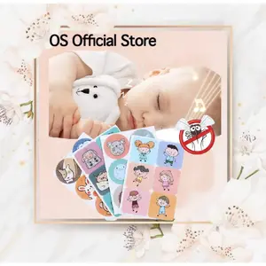 OS STIKER ANTI NYAMUK MOTIF LUCU MOSQUITO REPELLENT PATCH