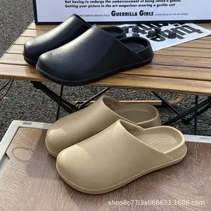 Aneco Store Sandal Pria Selop Kodok Model Baim Elastis Eva Anti Air FANDO