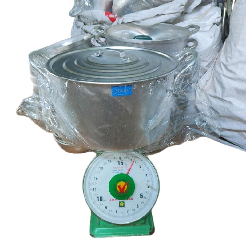 nồi nhôm luộc gà đường kính 30 cm rất dày bono inhom gan