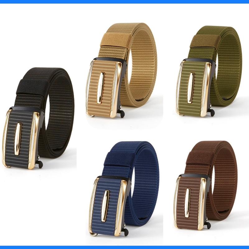 |combo 2 chiếc| Thắt lưng VẢI DÙ mềm, dây nịt VẢI BỐ CANVAS, khoá hợp kim tự động, trẻ trung, kiểu dáng thời trang.