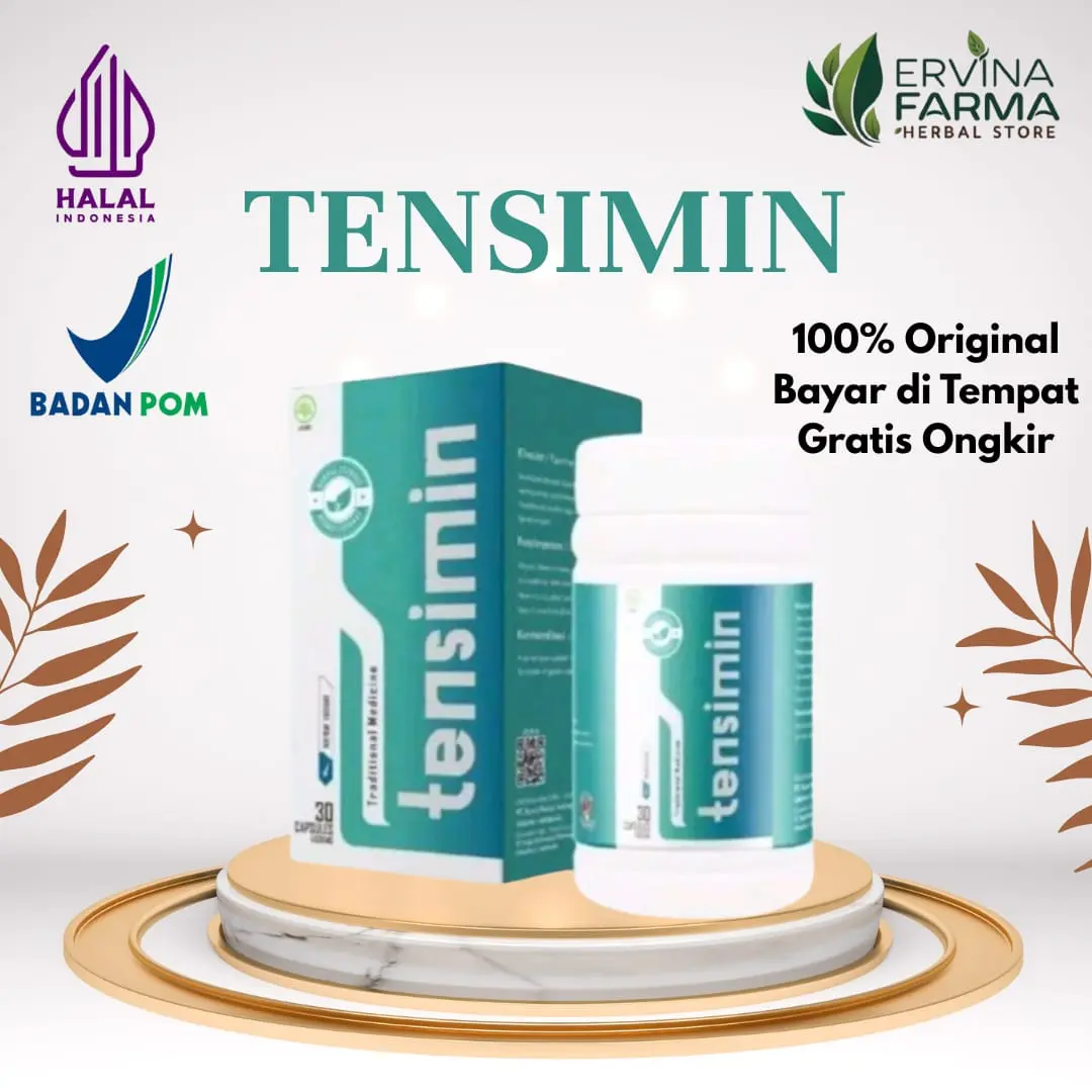 TENSIMIN ATASI HIPERTENSI DARAH TINGGI ISI 30 KAPSUL ORIGINAL Bisa COD