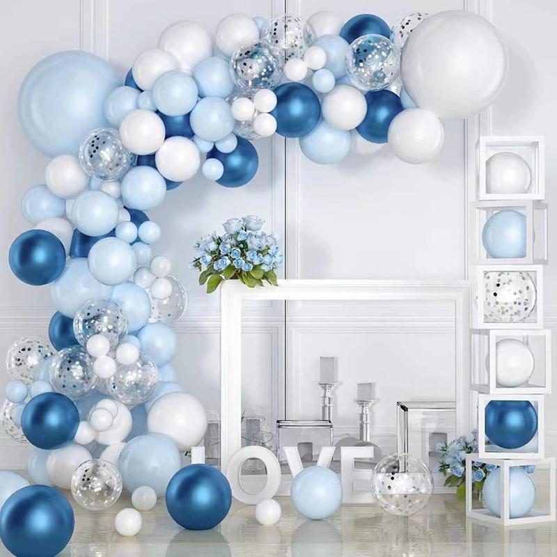 Product Introduction of Balloon Arch Kit, 104pcs Mixed Color Latex Balloon, Atmosphere Scene Layout Decoration Supplies for Wedding Birthday Festival Party 11