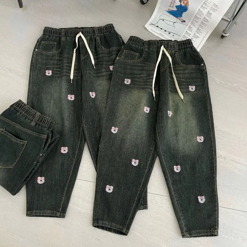 Form rộng [QUẦN JEAN Baggy 9 tâc CO GIÃN bigsize Nữ Women