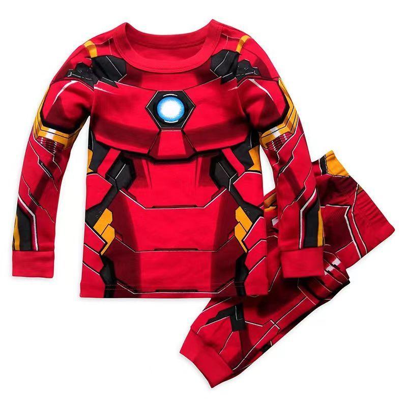 Product Introduction of Quần Áo Trẻ Em, Người Nhện Hoạt Hình Marvel, Bộ Đồ Dài Tay Áo, Đồ Ngủ Batman, Đội Mỹ, Đồ Lót Dài, Người Sắt 6